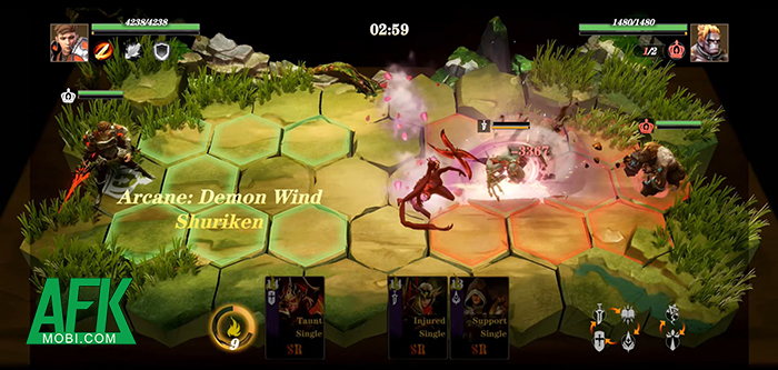 Warriors of Destiny game thẻ tướng phong cách boardgame siêu sáng tạo 3