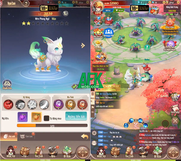 Vương Quốc Ánh Sáng Gzone MMORPG màn hình dọc siêu cute với gameplay đồ sộ 5