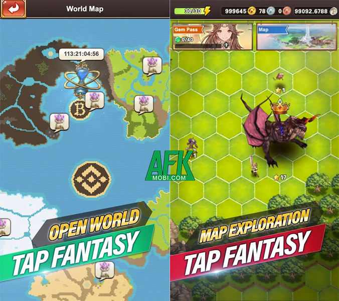 Tap Fantasy game MMORPG đồ họa anime áp dụng blockchain ra mắt phiên bản trên mobile 1
