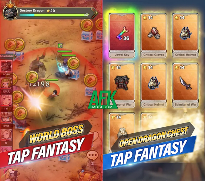 Tap Fantasy game MMORPG đồ họa anime áp dụng blockchain ra mắt phiên bản trên mobile 2
