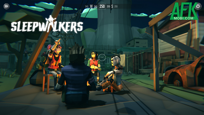 SleepWalkers: Zombie War game hành động bắn súng diệt zombie đồ họa polygon độc đáo 3