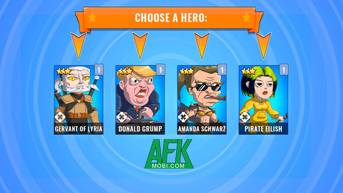 Arena Heroes: PVP Battles RPG game chiến thuật theo lượt với tạo hình nhân vật hài hước 1